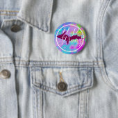 De sterke knoopspeld van UP Ronde Button 5,7 Cm (In situ)