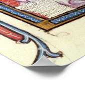 De sterke Vrouw van de Manuscripten die draaien Poster (Hoek)