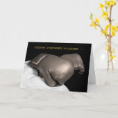 De sterkere, Taaiere, Standvastige Aanmoediging Kaart (Gele Bloem)