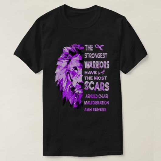 De sterkste Arnold Chiari misvormingsstrijders T-shirt (Design voorkant)
