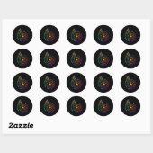 De sterkste bekendheid van de Butterfly-autisme Ronde Sticker (Vel)
