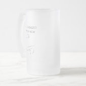 DE STERKSTE MAN DIE IK KEN MATGLAS BIERPUL (Voorkant links)