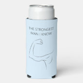DE STERKSTE MAN DIE IK KEN SELTZER BLIKJESKOELER (Seltzer Voorkant)