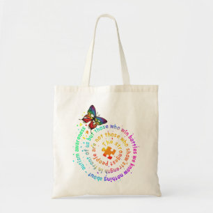 De sterkste mensen zijn niet degenen die streng sh tote bag