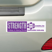 De sterkte van de Bumpersticker heeft vele vormen (Op auto)