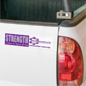 De sterkte van de Bumpersticker heeft vele vormen (Op Truck)