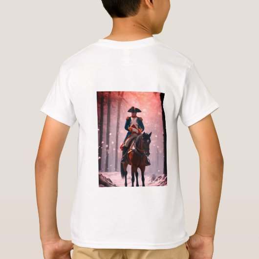 De_ Sterkte_ van _Napoleon's_ Troepen T-shirt (Achterkant)