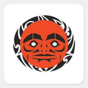DE STERKTE VIERKANTE STICKER