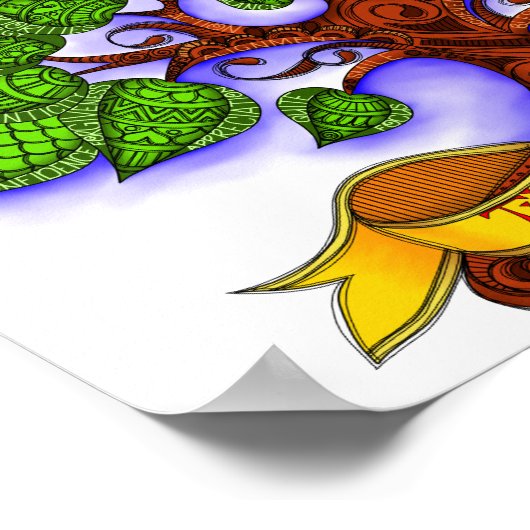 De sterktestructuur poster (Hoek)