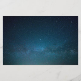 De sterren bij nacht briefpapier