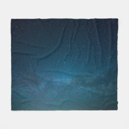 De sterren bij nacht fleece deken