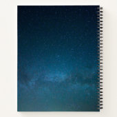 De sterren bij nacht notitieboek (Achterkant)