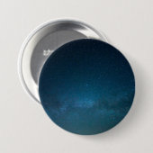 De sterren bij nacht ronde button 7,6 cm (Voorkant /achterkant)