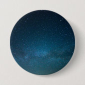 De sterren bij nacht ronde button 7,6 cm (Voorkant)