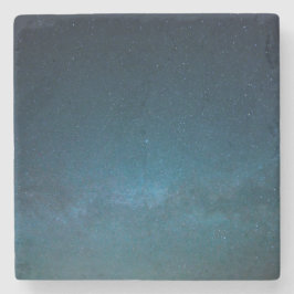 De sterren bij nacht stenen onderzetter