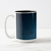 De sterren bij nacht tweekleurige koffiemok (Links)