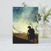 “De sterren die de natuur ophing” door Arthur Rack Bedankkaart (Staand voorkant)