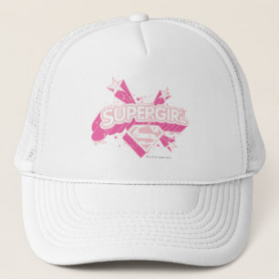 De Sterren en het Logo van Supergirl Trucker Pet