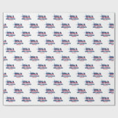 De sterren en strepen van Arkansas Cadeaupapier (Vlak)