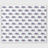 De sterren en strepen van Washington Cadeaupapier (Vlak)