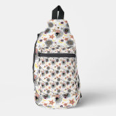 De sterren Patterned Canvas tas (Voorkant)