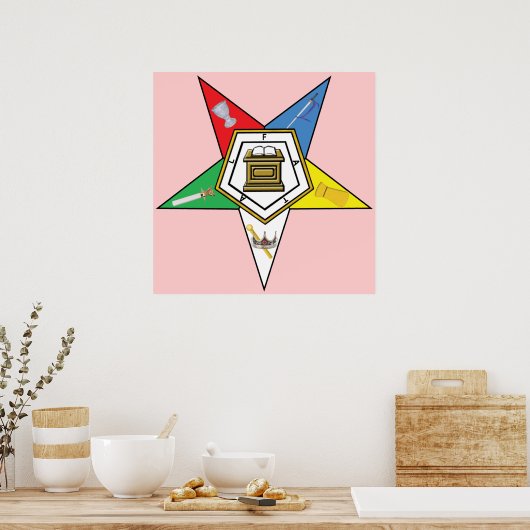 De sterren poster (Keuken)