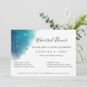 De sterren richtten de Binnenuitnodiging van de re Kaart (Staand voorkant)