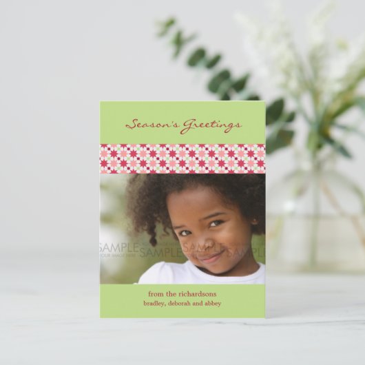 De Sterren van de amaryllis:: Het Briefkaart van (Staand voorkant)