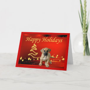 De Sterren van de Kerstkaart van great dane Feestdagen Kaart