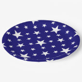 De sterren van de partij op Blauw Papieren Bordje (Gekanteld)