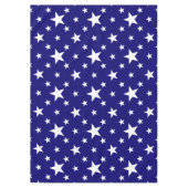 De sterren van de partij op Blauw Tafelkleed (Voorkant)