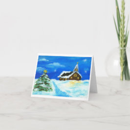 De Sterren van de Sneeuw van de Kunst van het Feestdagen Kaart