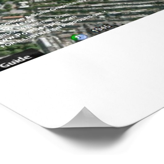 De sterren van Londen Poster (Hoek)