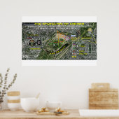 De sterren van Londen Poster (Keuken)