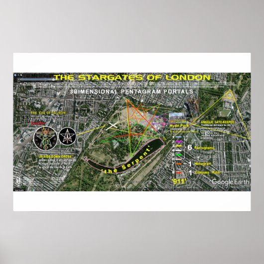 De sterren van Londen Poster (Voorkant)