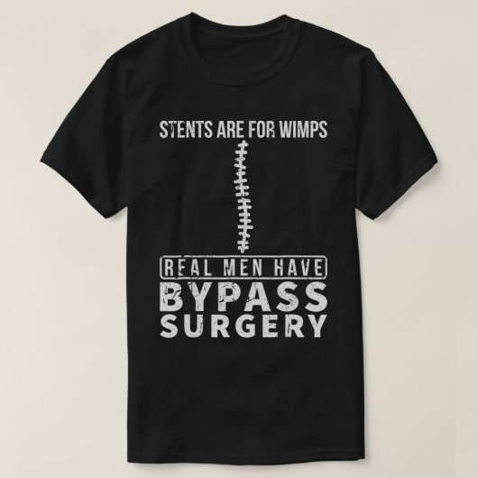 De sterren zijn voor Wimps de Echte Mannen hebben T-shirt (Design voorkant)