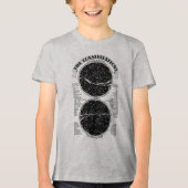 De sterrenbeelden Tri-Blend shirt (Voorkant)