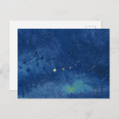 De sterrenhemel feestdagenkaart (Voorkant / Achterkant)