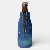 De sterrenhemel flesjeskoeler (Fles Achterkant)