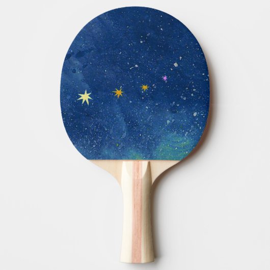 De sterrenhemel tafeltennisbatje (Voorkant)