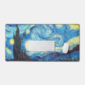 De sterrenhemel Van Gogh bureaumat (Keyboard & Muis)