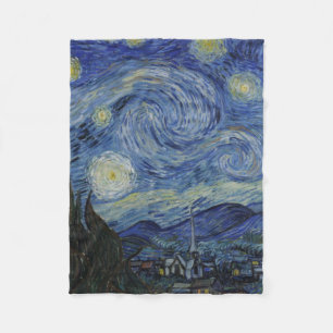 De sterrenhemel van Vincent Van Gogh Fleece Deken