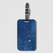 De sterrenhemelillustratie bagagelabel (Voorkant (verticaal))