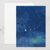 De sterrenhemelillustratie kaart (Voorkant / Achterkant)