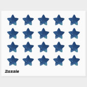 De sterrenhemelillustratie ster sticker (Vel)