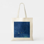 De sterrenhemelillustratie tote bag (Achterkant)