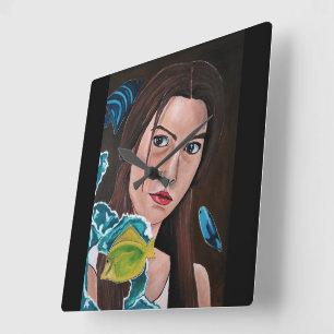 De Sterrenkijker Liefhebber Schilderij door Alfred Vierkante Klok
