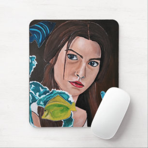 De Sterrenkijker Minnaar Schilderij door Alfred Fo Muismat
