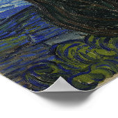 De Sterrennacht[1889] door Vincent van Gogh Poster (Hoek)