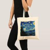 De sterrennacht (1889) door Vincent Van Gogh Tote Bag (Voorkant (product))
